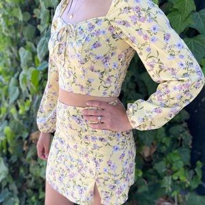 Madeline Floral Two Piece Set
